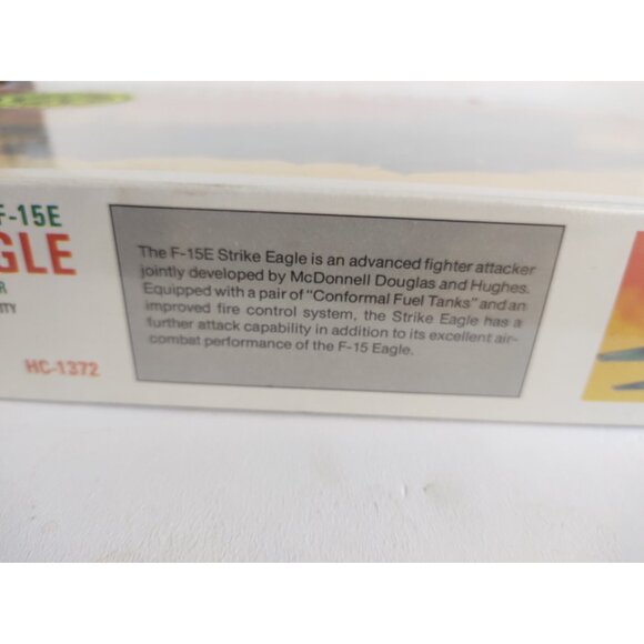 Vintage 1/72 Hobby Craft Airplane Model F-15E Strikeeagle Dessert Storm HC1372 - Picture 7 of 8